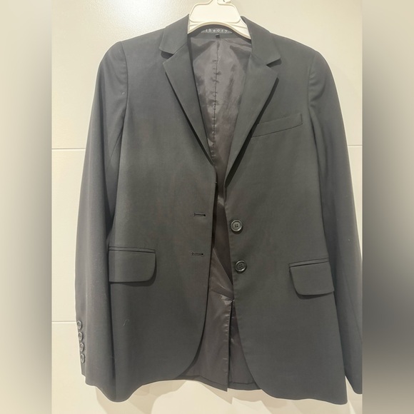 Theory Charcoal Men's Blazer - Picture 1 of 6